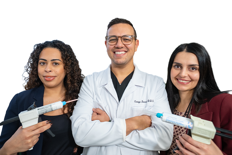 Dr. Georeg Dawoud ad staff members